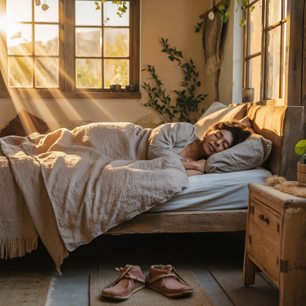 good sleep relaxed body
